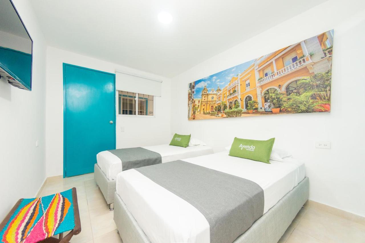 Hotel Ayenda Cartagena Blue 1804 外观 照片